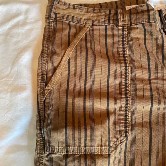 Anthropologie Hei Hei The Wanderer Striped Cargo Utility Pants Size 32 - Picture 6 of 14